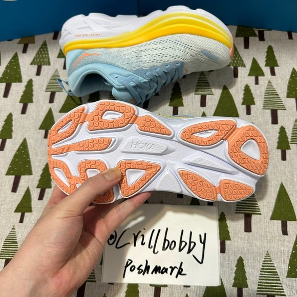 Women's Eevervday Running Impala / Cyclamen Bondi 8 Sneakers - Picture 4 of 7